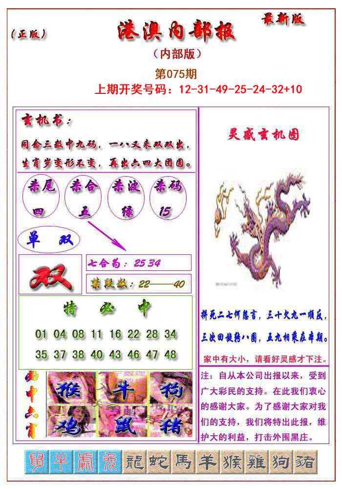 075期港澳报[图]