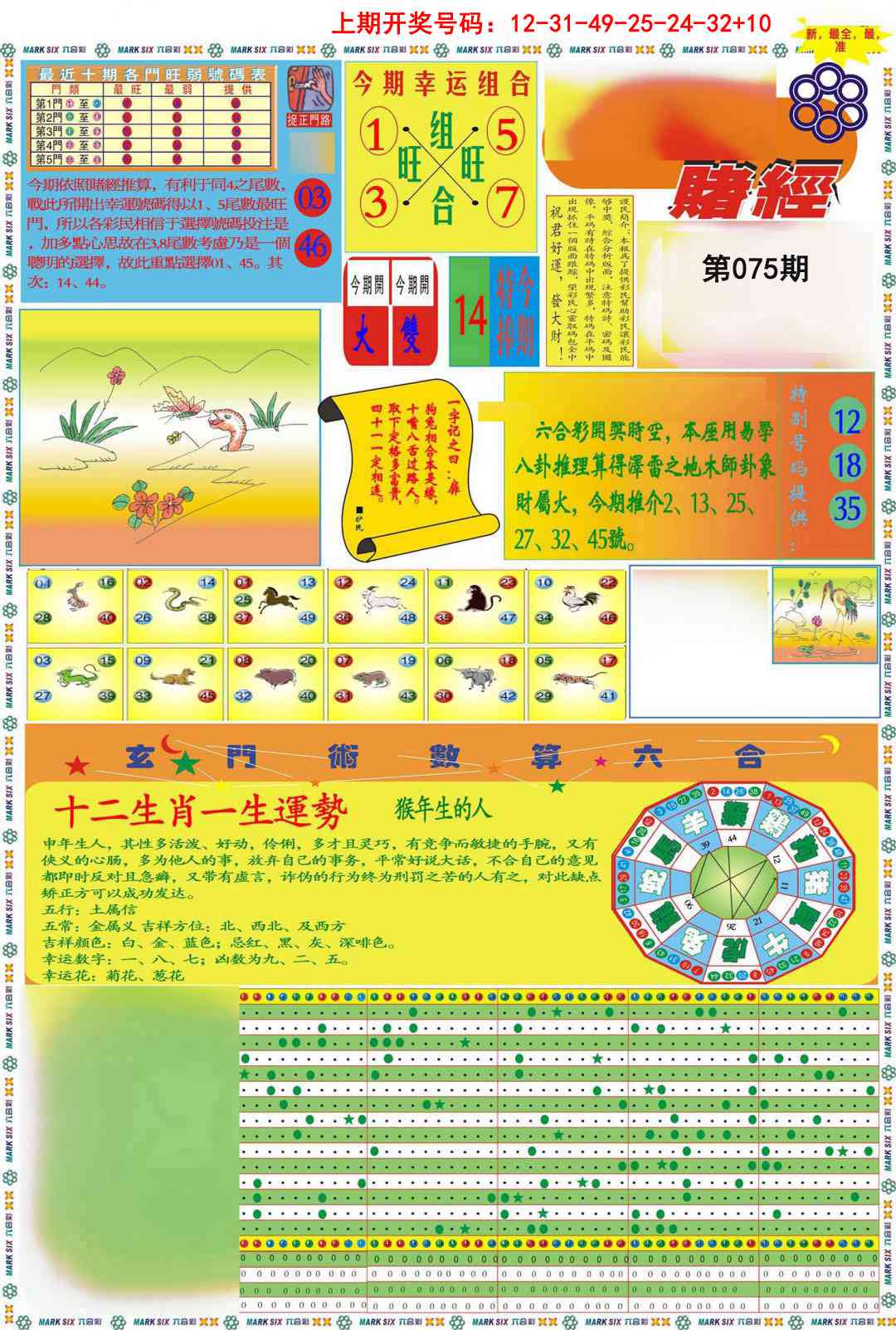 075期九龍赌经A(推荐)[图]